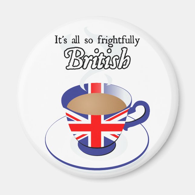 Det är så lättsinnigt brittiskt magnet (Framsidan)