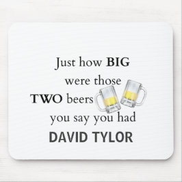 Det är så stort.. musmatta