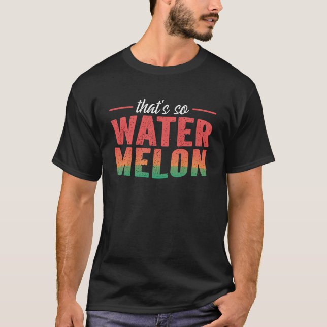 Det är så vattenmelon Pullover Hoodie T Shirt (Framsida)