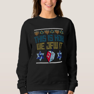 Det är så vi tycker att det är hanukkah judisk Pub T Shirt