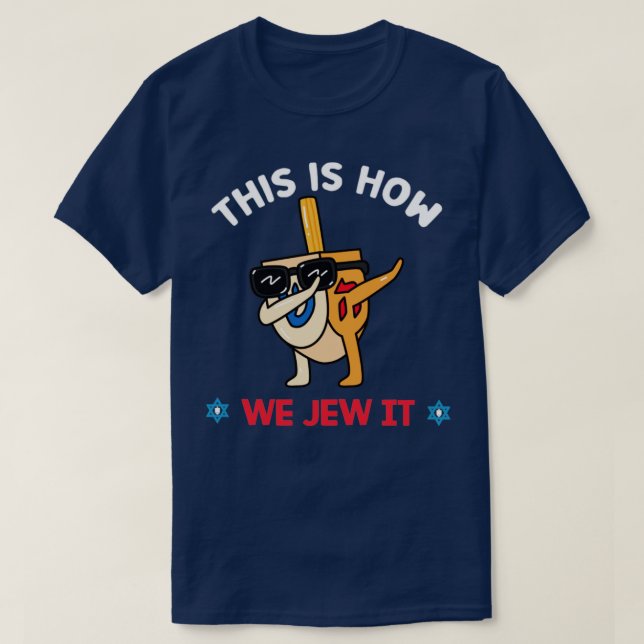 Det är så vi tycker att det är roligt att ha Hanuk T Shirt (Design framsida)