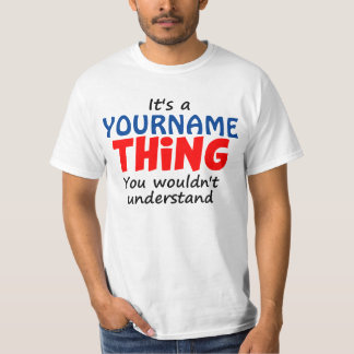 DET är SAKEN för A [ANPASSNINGSBARNAMN] T-shirt