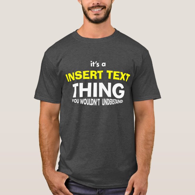 DET är SAKEN för A [mellanläggsnamn] T-shirt (Framsida)