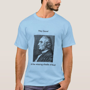 Det är saknaden skuggar av blått! tee