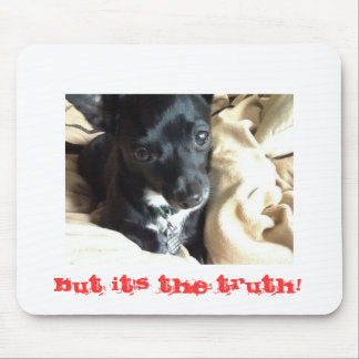 Det är sanningens musknapp musmatta