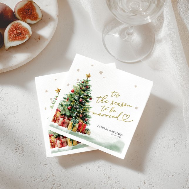 Det är säsong att gifta sig Bröllop Pappersservett (Skapare uppladdad)