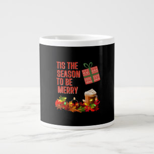 Det Är Säsong För En Merry Estetik Unik Jumbo Mugg
