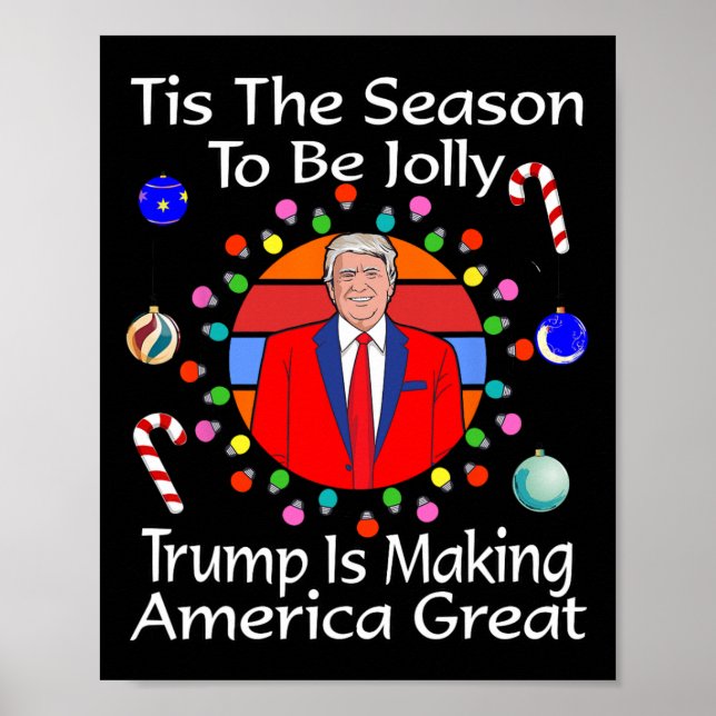 Det Är Säsong För Trump Poster (Framsidan)