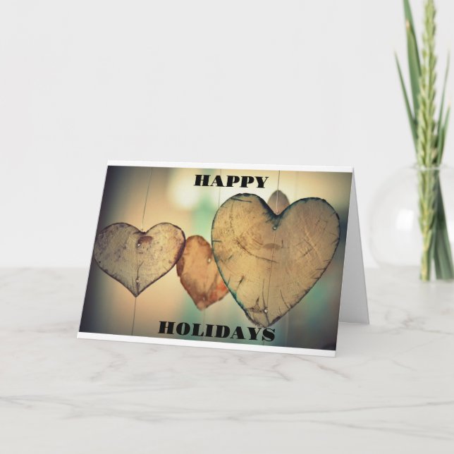 Det är säsongen att vara "glad" - "Deck the Halls" Kort (Framsida)
