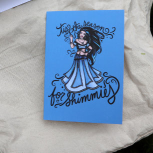 det är säsongen för shimmy-kort kort