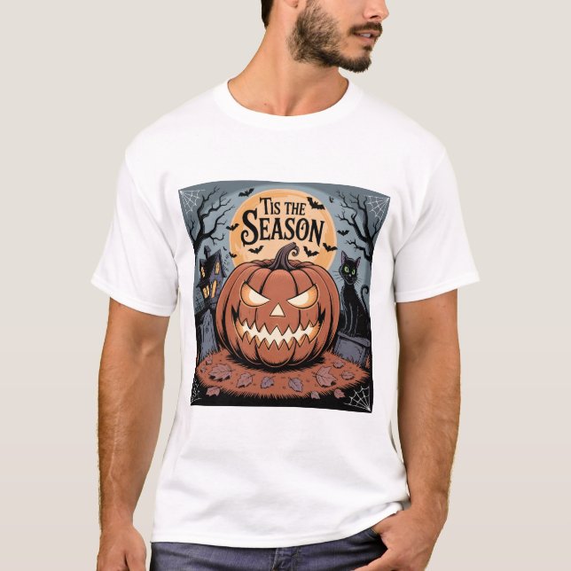 Det är säsongen Halloween T Shirt (Framsida)