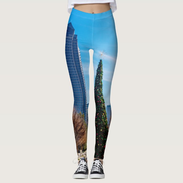 Det Är Säsongen I Dallas Leggings (Framsida)