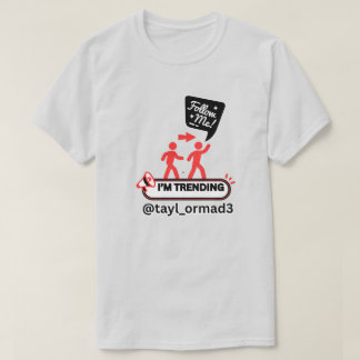DET ÄR SHOWTIME! INFLUENCER ASH GRÅ RÖD UNISEX HER T SHIRT