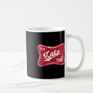 Det är sjö-tid, sjö-campinglivet gillar fiske, Ku Kaffemugg