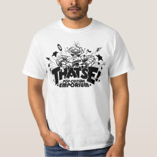 Det är skjortan för E "grundläggande B&W"! Tee Shirt