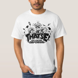 Det är skjortan för E "grundläggande B&W"! Tee Shirt