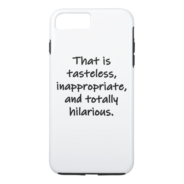 Det är smaklöst Case-Mate iPhone skal (Baksida)
