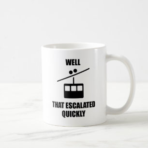 Det är snabbt. kaffemugg