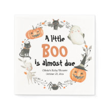 Det är snart Halloween Baby Shower.