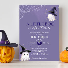 Det är snart Halloween-babyduschen. Inbjudningar