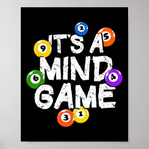 Det är Snooker Bassäng Billiards Player Poster