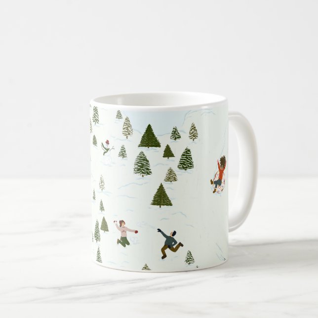 Det är snötid! kaffemugg (Framsida höger)
