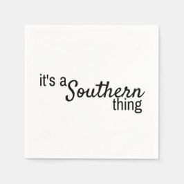 Det är södra Sak Pappersservett