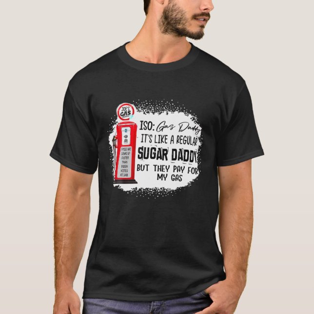 Det är som en vanlig sockerpappa men... t shirt (Framsida)