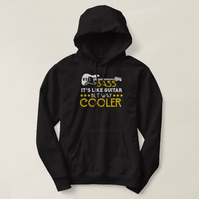 Det är som gitarr, men som musikers Merc Hoodie (Design framsida)