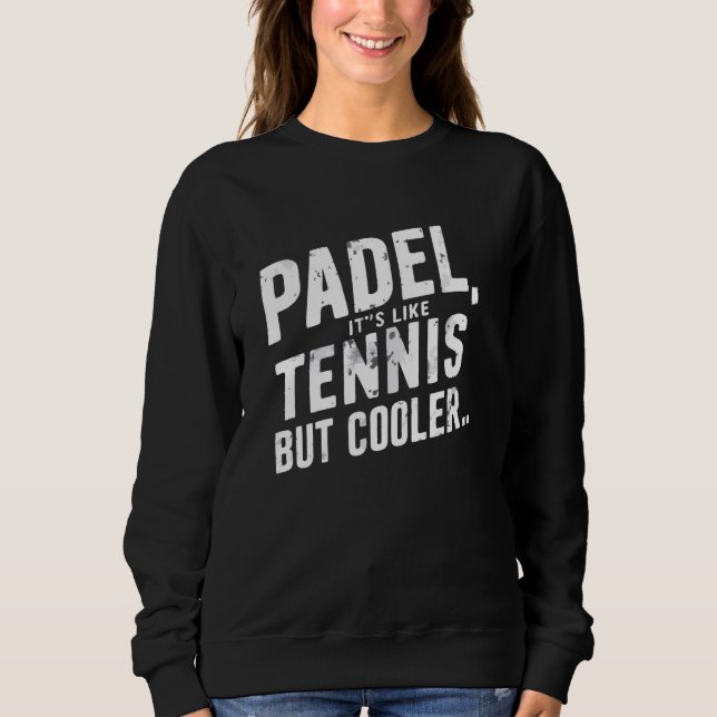 Det är som tennis B T Shirt (Framsida)