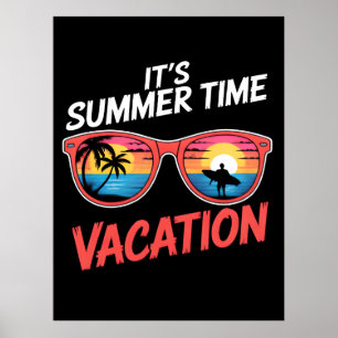 Det är sommarlovsvibbar poster