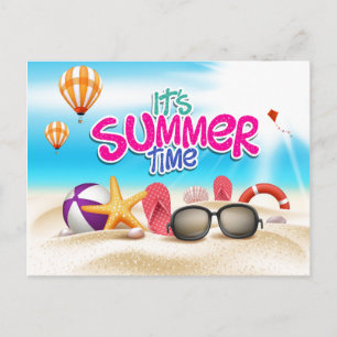 Det är sommarpostkort vykort