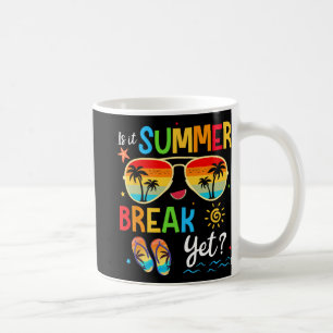 Det är sommaruppehållet än i Lycklig i går i skola Kaffemugg