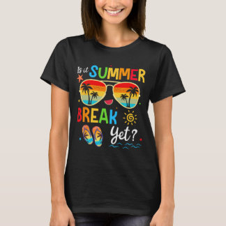 Det är sommaruppehållet än i Lycklig i går i skola T Shirt