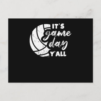 Det är speldagen allesammans Rollig volleybollspel Vykort