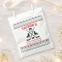 Det är Speltid Hockey 1:a födelsedagen Party