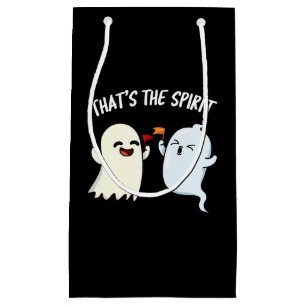 Det är Spirit Funny Ghost Pun Mörk BG