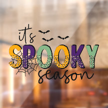 Det är Spooky Season, coola Halloween-typografi