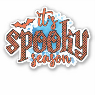 Det är Spooky Season Klistermärken