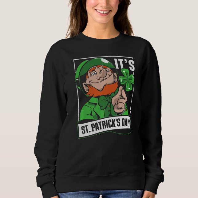 Det är St patrick's day Grönt St. Patricks Day Ire T Shirt (Framsida)