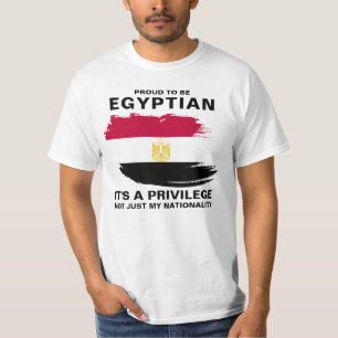 Det är stolt att vara egyptisk, det är ett privile t shirt