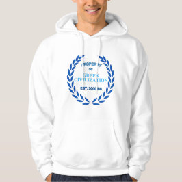 Det är stolt att vara grek - Egendom i den grekisk Hoodie