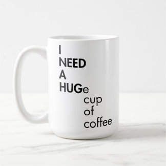 Det är STORT Men Jag Är Van vid Det Roligt Kaffemugg