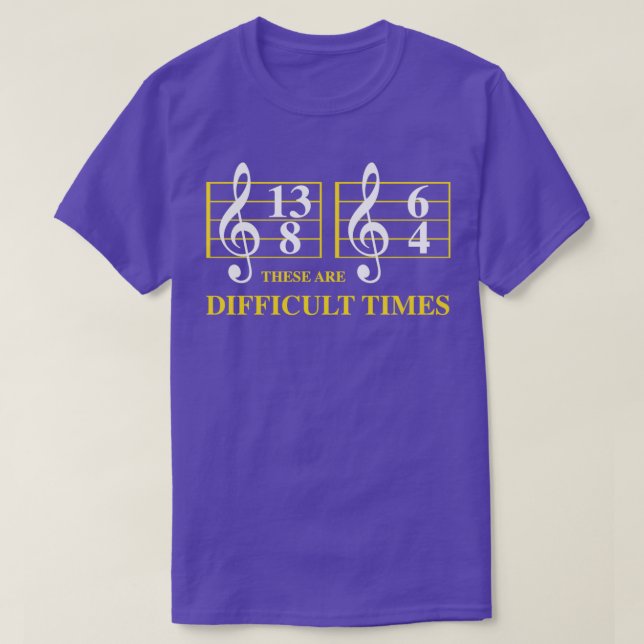 Det är svåra tider 3 t shirt (Design framsida)