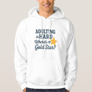 Det är svårt att anpassa sig - var är min Guld-stj Hoodie