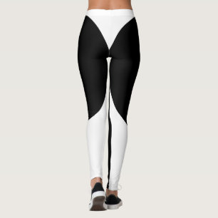 DET ÄR SVART ATT DET ÄR VITE-BEGRÄNSNINGAR LEGGINGS