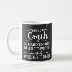 Det är svårt att hitta en verkligt Underbar coach Kaffemugg