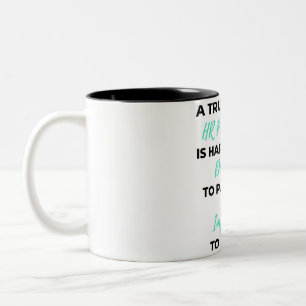 Det är svårt att hitta en verkligt Underbar HR-Pro Två-Tonad Mugg