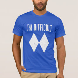 Det är svårt att hoppa över Dubbla Diamond Winter T Shirt