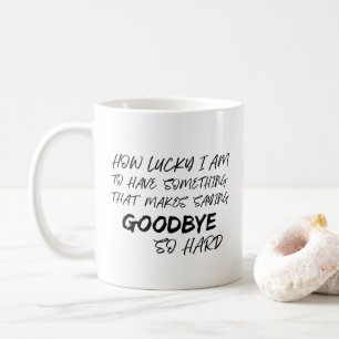 Det är svårt att minnas. kaffemugg
